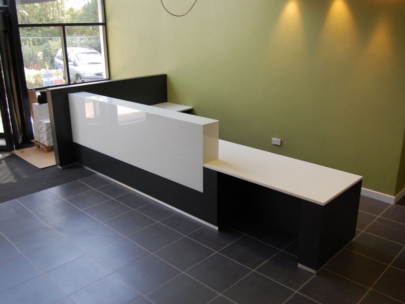 Welsh Water Reception Counter